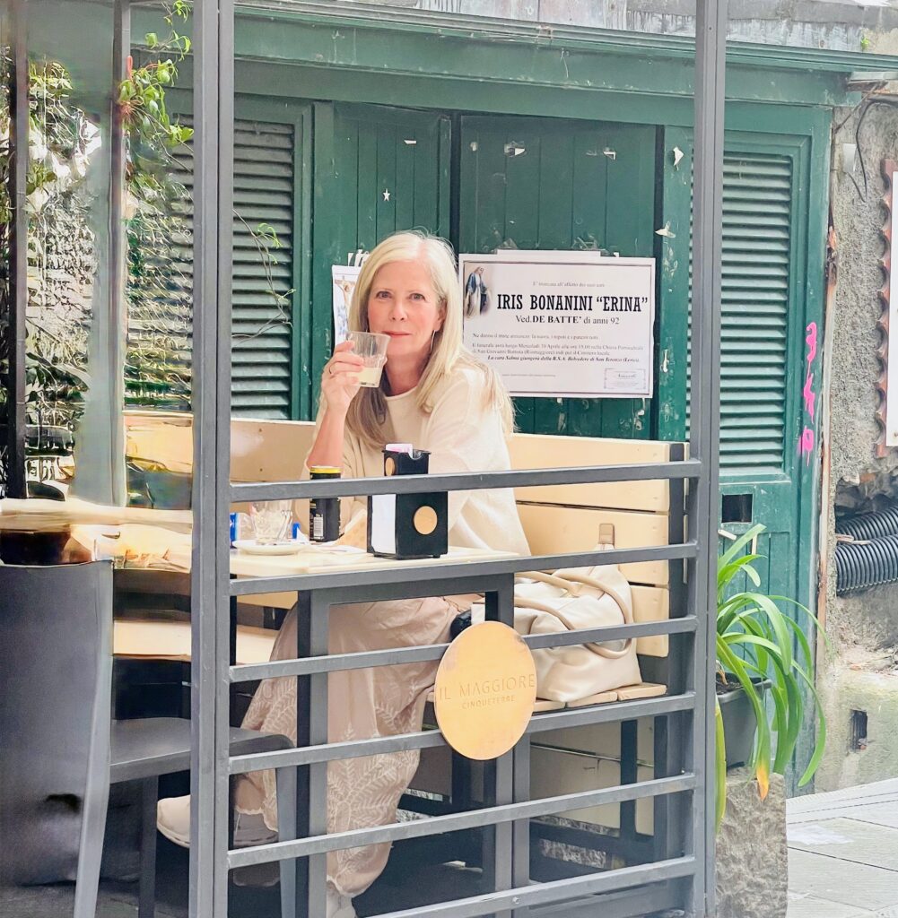 Jennifer Klaussen in Cinque Terre