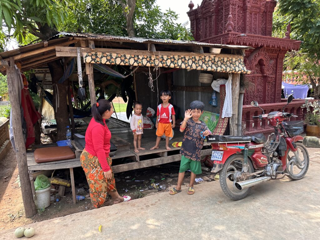 Mekong River local family
